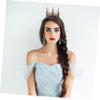 DEARMAMY Elegant Black Rhinestone Crown Headdress for Weddings Parties and Birthdays Bridal Hair Hair Decoration for Brides Bridesmaids view 3