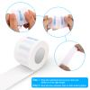 NICEMOVIC 5 Rolls Disposable Barber Paper Neck Strips and 50 Pack Pocket Combs Bulk Set view 3