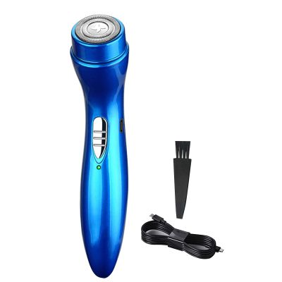 USB Rechargeable Shaver Travel Friendly Electric Trimmer with Powerful Motor Shaving Device for Office Hotel Airport Use