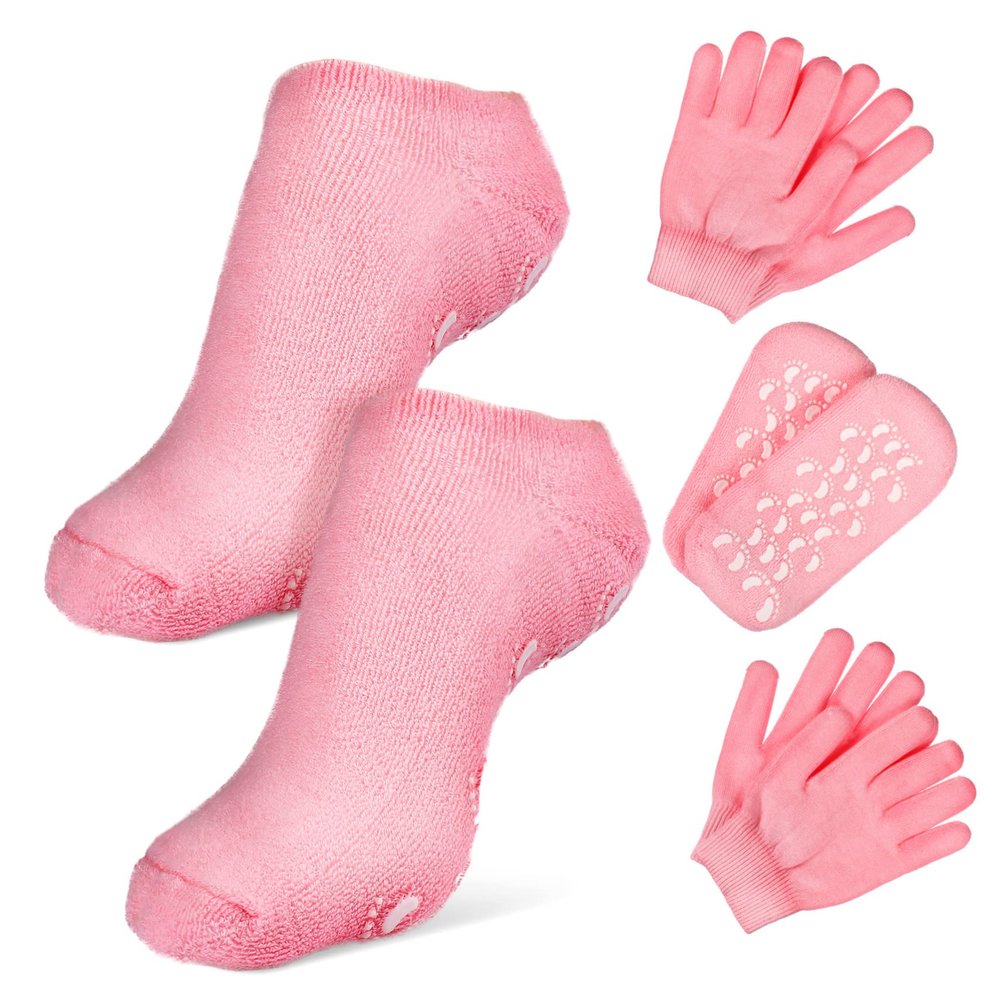 Beaupretty 2Sets Moisturizing Socks and Gloves for Full Coverage Hydrating Treatment Breathable for Sessions