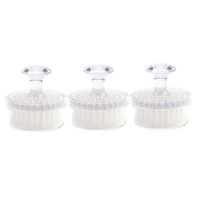Beaupretty 3PCS Soft-Bristle Face Cleansing Brush Set Multi-Functional Face Exfoliator for Skin Types Gentle Scrubber for Daily Facial Care