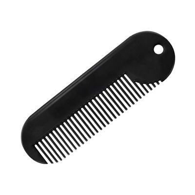 Beaupretty Portable Zinc Alloy Beard Comb for Men Sturdy Hair Styling Tool Travel Size Grooming Accessory for Beard Care and Shaping