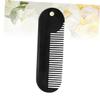 Beaupretty Portable Zinc Alloy Beard Comb for Men Sturdy Hair Styling Tool Travel Size Grooming Accessory for Beard Care and Shaping view 2