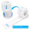 NICEMOVIC 5 Rolls Disposable Barber Paper Neck Strips and 36 Pack Rat Tail Parting Combs view 3