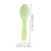 NOLITOY 2pcs Dual Sided Foot Care Tool Handy Exfoliator Pumice Stone Brush for Dead Skin Removal Travel Friendly Foot Scrubber with Hanging for Shower Use view 2