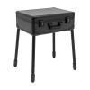 Barber Case, Portable Barber Mobile Station With Stand Legs And Lock,Height-Adjustable (18.11-31.5 In),Large Capacity Professional Mobile Barber Toolbox For Barbershops, Barber Stores, Etc.(Black) view 4
