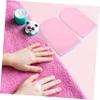 NOLITOY 1Pair Paraffin Wax Gloves Moisturizing Hand Mittens for Spa Home Use Breathable Design Stylish for Daily Skin Care and Wax Treatments Fits view 4