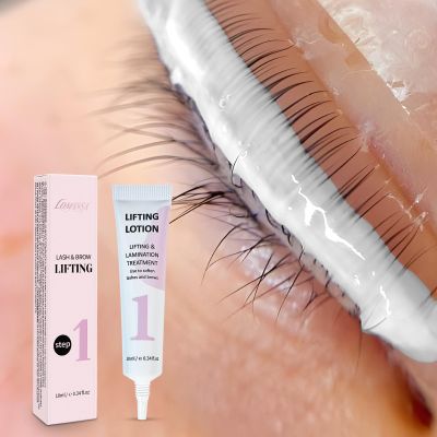 Lash Lifting Lotion Lomansa Korean Eyelash Perm Lotion Tube Design Eyebrow Lamination Eyelash Lift Lash Perm - 10ml