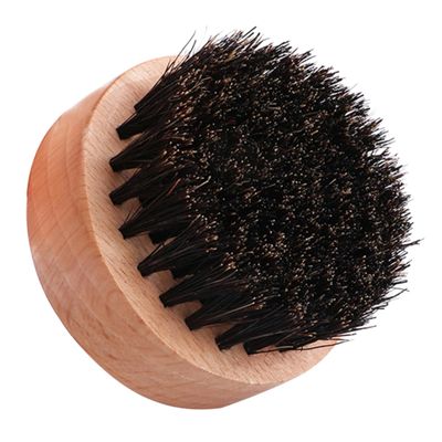 Beaupretty Wooden Handle Bristle Beard Brush Professional Beard Styling Tool for Men Skin Friendly Grooming Comb Bearded Men for Daily Use