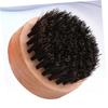 Beaupretty Wooden Handle Bristle Beard Brush Professional Beard Styling Tool for Men Skin Friendly Grooming Comb Bearded Men for Daily Use view 3