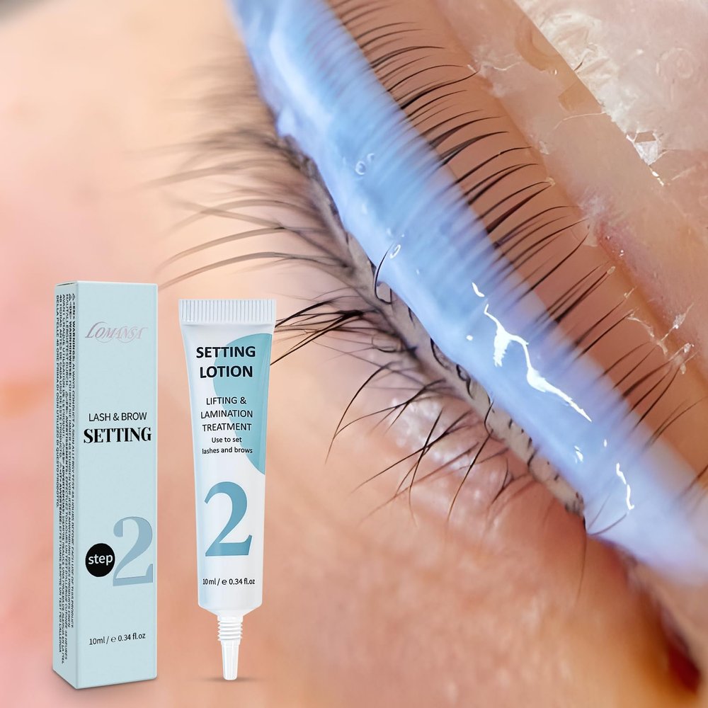 Lash Setting Lotion Lomansa Korean Lash Lift Tube Design Eyebrow Lamination Eyelash Lift Eye Lash Perm - 10ml