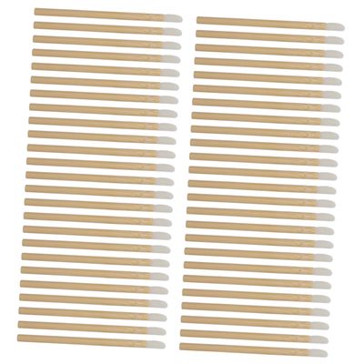 TOVINANNA 50pcs Handle Lip Brush Lipstick Applicators Makeup Tools for Lip Mask Easy to Carry