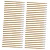 TOVINANNA 50pcs Handle Lip Brush Lipstick Applicators Makeup Tools for Lip Mask Easy to Carry view 1