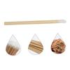 TOVINANNA 50pcs Handle Lip Brush Lipstick Applicators Makeup Tools for Lip Mask Easy to Carry view 4
