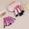 10Pcs Makeup Brushes Set Highlight Brush for Face Powder Blusher Concealers Brow Eyeshadow Contours Make Up Brush Set view 3