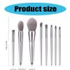 8pcs Face Makeup Brush Set for Professional Use Professional Soft Synthetic Bristles Cosmetic for Elegant Application view 2