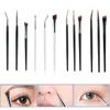 3pcs Precise Angled Eyeliners Brush Set For Stylish Eye Makeup Soft Synthetic Bristles For Beginners And Professional view 2