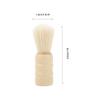 BATHVEVE Professional Shaving Brush for Men Soft Bristle Beard and Facial Cleansing Brush with Ergonomic Handle Easy to Use and Store for Barbershops and Home Grooming view 2