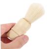 BATHVEVE Professional Shaving Brush for Men Soft Bristle Beard and Facial Cleansing Brush with Ergonomic Handle Easy to Use and Store for Barbershops and Home Grooming view 4