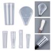 10 Pcs/Set Makeup Brush Covers Brush Organizers Case Reusable Cosmetic Brush Holder for Makeup Brush Storage view 2