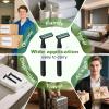 Fafortune Disposable Twin Blade Razors in Bulk, Individually Wrapped - Clear Safety Cap, For Homeless, Hotel, Airbnb, Travel (pack of 100,black) view 3