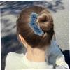 5Pcs Hair Bun Maker Elegant Styling Sweet 3 Flower Lazy Hair Curler Comfortable Non-fall 5 Colors Bun Clip for Women & Girls view 4