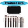 11 Pieces Makeup Brush Set Travel Cosmetic Brushes With Soft Bristles and Ergonomic Handle for Face And Eye Makeup Needs view 2