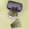 11 Pieces Makeup Brush Set Travel Cosmetic Brushes With Soft Bristles and Ergonomic Handle for Face And Eye Makeup Needs view 3