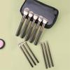 11 Pieces Makeup Brush Set Travel Cosmetic Brushes With Soft Bristles and Ergonomic Handle for Face And Eye Makeup Needs view 4