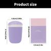 Face Makeup Brush For Women Travel Synthetic Fiber Cosmetic Brushes Easy Application Eyeshadow Brush Ergonomic Handle view 3
