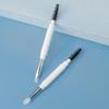 Double Head Makeup Brushes Silicone Lip Brush Eyebrow Brush Eyelash Mascara Brushes Lip Applicators for Home Travel view 4
