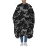Camouflage Black Camo Barber Cape with Adjustable Buckle Hair Cutting Salon Cape for Unisex, Perfect for Hairstylists view 1