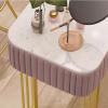 Lyzxuhlr Modern Nail Tech Table with Storage, Nail Beauty Spa Metal Bracket, Professional Manicure Station for Salon, Office(80x40x78cm) view 2