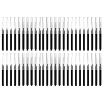 50 Pieces Micros Eyebrow Spoolie Brush with Caps Brow Lamination Tool Eyelash Brush Multifunctional Micros Lash Comb
