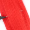 WacanDan Red Braiding Hair Pre stretched 16 Inch 3 Packs view 4