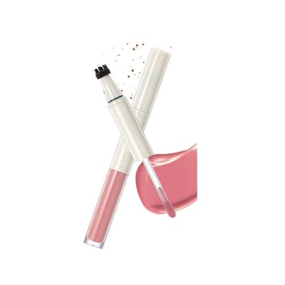 DLZZRS Freckle Blush Pen, 2 in 1 Liquid Freckle Pen & Fake Freckles Stamp & Liquid Blush for Cheeks, Long Lasting Waterproof Dual-ended Freckles Tattoo for Natural Sun-kissed Makeup (#01)