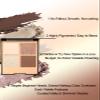 4 Colors Brown Eyeshadow Palette, Matte Shimmer Eye Shadow, Highly Pigmented Long Lasting Waterproof Eye Shadow Palette Makeup, Sombras Para Ojos, Facial Beauty Eyeshadow Makeup Gift for Woman 04 view 4