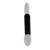 50pcs Disposable Double Ended Sponge Eye Shadow Applicators Dual Sided Eyeshadow Brush Sponge Tipped Oval Makeup Applicator Black Handle view 4