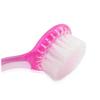 Facial Brush Manual Face Cleansing Brush Superfine Synthetic Hair Handheld Silicon Rosy view 2