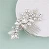 1Pc Bridal Hair Comb Hair Rhinestone Bridal Headpiece Wedding Accessories Fashionable view 2