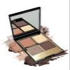 4 Colors Nude Eyeshadow Palette, Nature Matte Shimmer Eye Shadow, Highly Pigmented Long Lasting Waterproof Eye Shadow Palette Makeup, Sombras Para Ojos,Facial Beauty Eyeshadow Makeup Gift for Woman 02 view 1