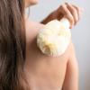Bath & Shower Dry Skin and Body Brush, Naturals Fibers to Exfoliate Skin, and Reduce Cellulite 2 Pcs view 3