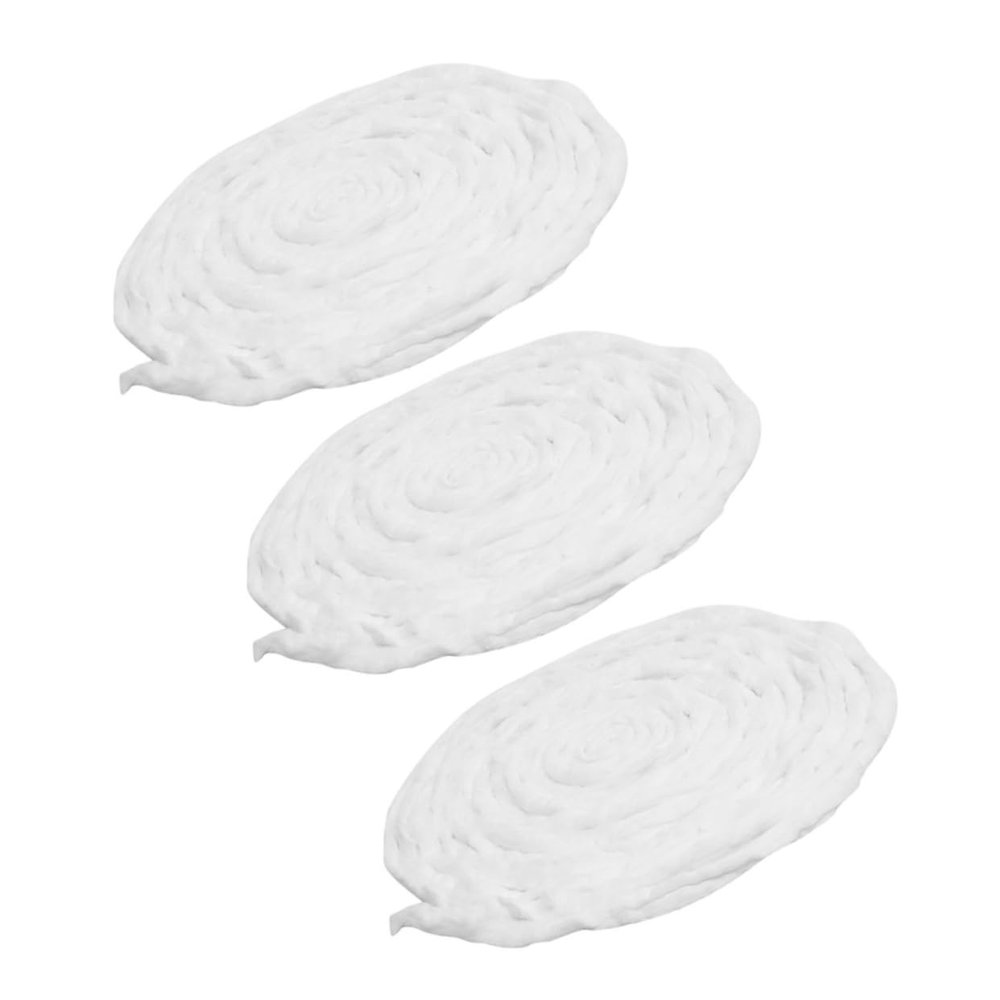 Beaupretty Hairdressing Cotton Coils for Perming and Dyeing High Absorbency Cotton Strips Soft and Disposable Hair Treatment Rolls Convenient for Salon Use