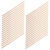 FOMIYES 100Pcs Wooden Waxing Sticks Applicators Durable Wax Spatula for Hair Removal Thick Rounded Edges Versatile Waxing Tool for Various Hair Removal Needs view 1