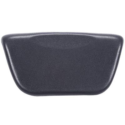 Bath Pillow PU Leather Bath Spa Cushion Bathtub Ergonomic Head Neck Rest Support for Home Hot Tub Black
