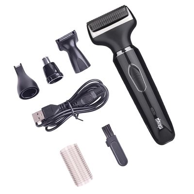 GALPADA Rechargeable Shaver Set Portable Nose Hair Trimmer Electric Razor Home Hair Clippers Trimmer Electric Eye-brow
