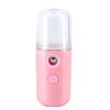 Facial Mister Portable Mini Face Sprayer USB Rechargeable Facial steamers for Hydratin rosy view 1