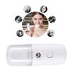 Facial Mister Portable Mini Face Sprayer USB Rechargeable Facial steamers for Hydratin rosy view 2