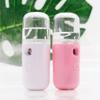 Facial Mister Portable Mini Face Sprayer USB Rechargeable Facial steamers for Hydratin rosy view 4