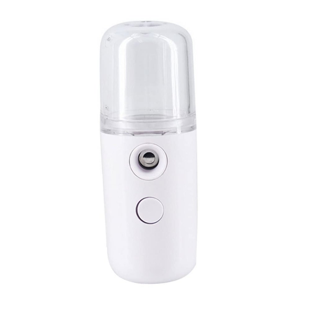 Facial Mister Portable Mini Face Sprayer USB Rechargeable Facial steamers for Hydratin White